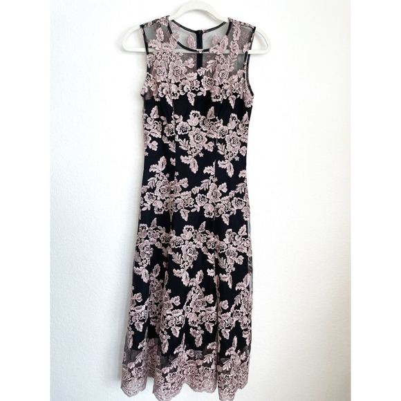 BHLDN Hithero Black Lace Tonya Dress - Picture 5 of 15